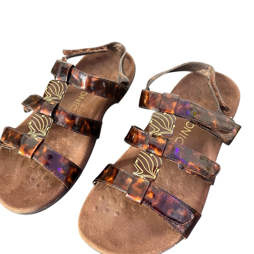Vionic Brown Tortoise Sandals - image 2